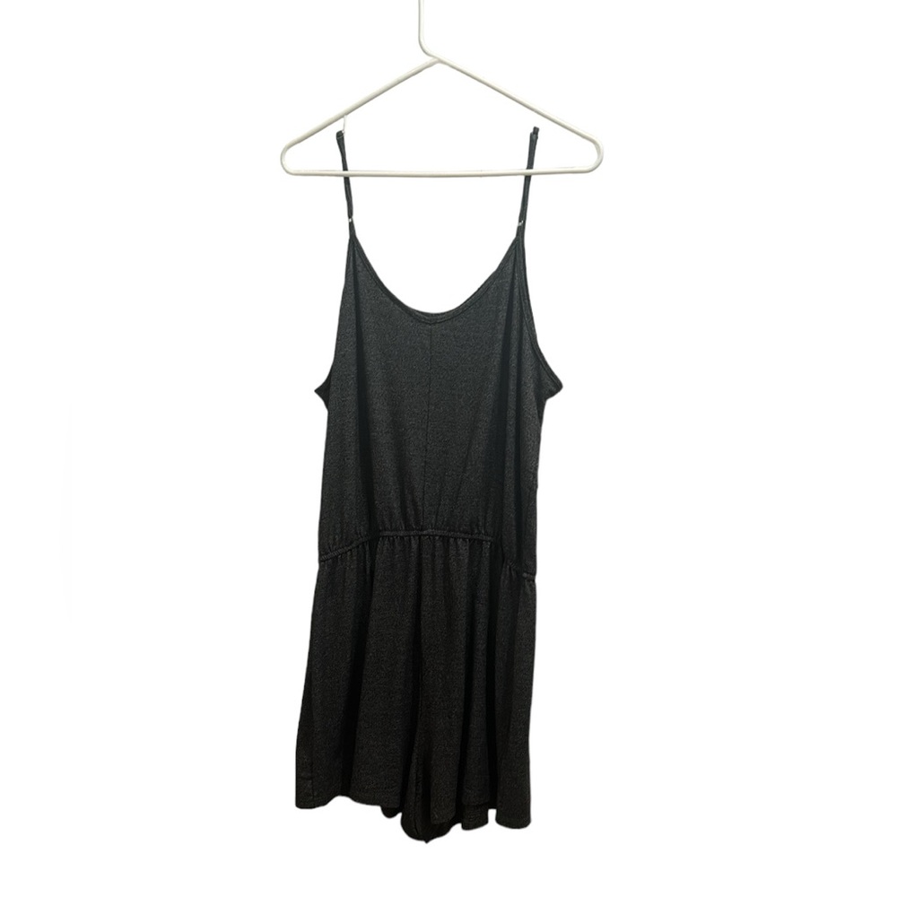 Grey Cotton Romper